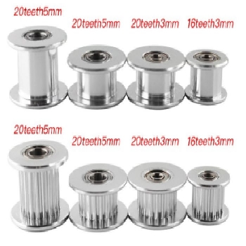 Zobnik za jermenski prenos za 3D tiskalnike GT2 B6,35mm 20T W6